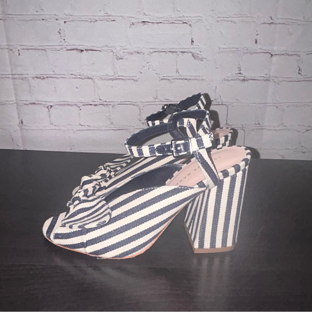 Loeffler Randall‎ Leigh heeled sandals size 6 1/2 - Picture 2 of 9